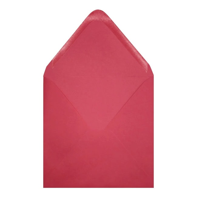 Clariana Bright Pink Envelope 130mm Square Open