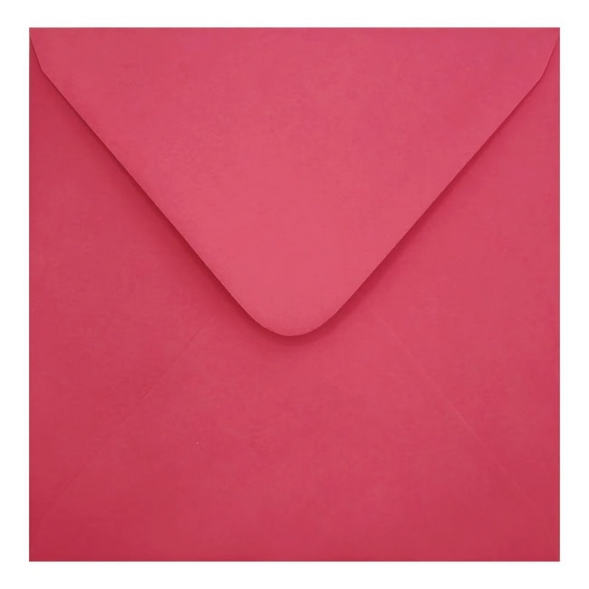 Clariana Bright Pink Envelope 155mm Square Closed