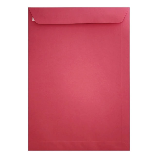 Clariana Bright Pink Envelope C4 Pocket Closed