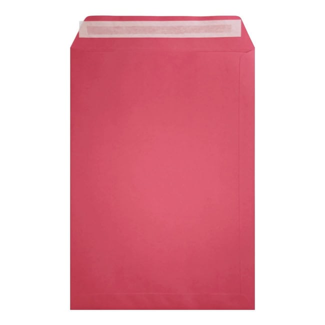 Clariana Bright Pink Envelope C4 Pocket Open