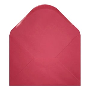 Clariana Bright Pink Envelope C5 Open