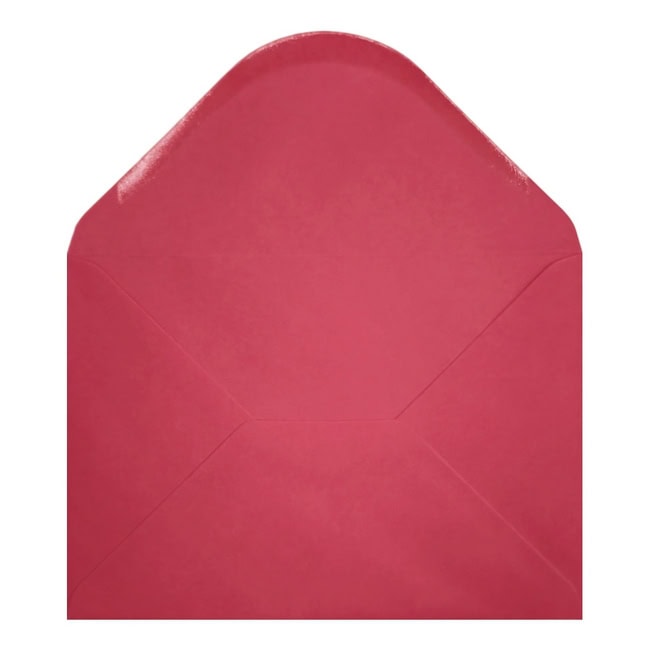 Clariana Bright Pink Envelope C5 Open