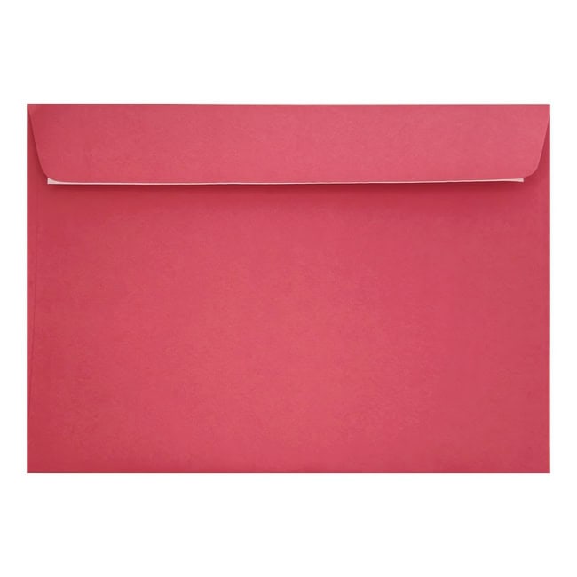 Clariana Bright Pink Envelope C5 Wallet Closed