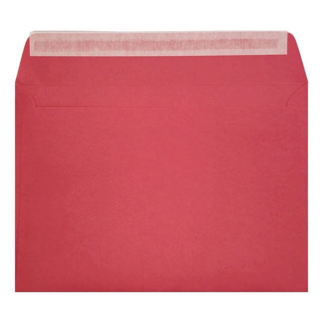 Clariana Bright Pink Envelope C6 Wallet Open