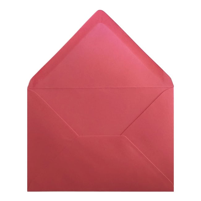 Clariana Bright Pink Envelope C7 Open