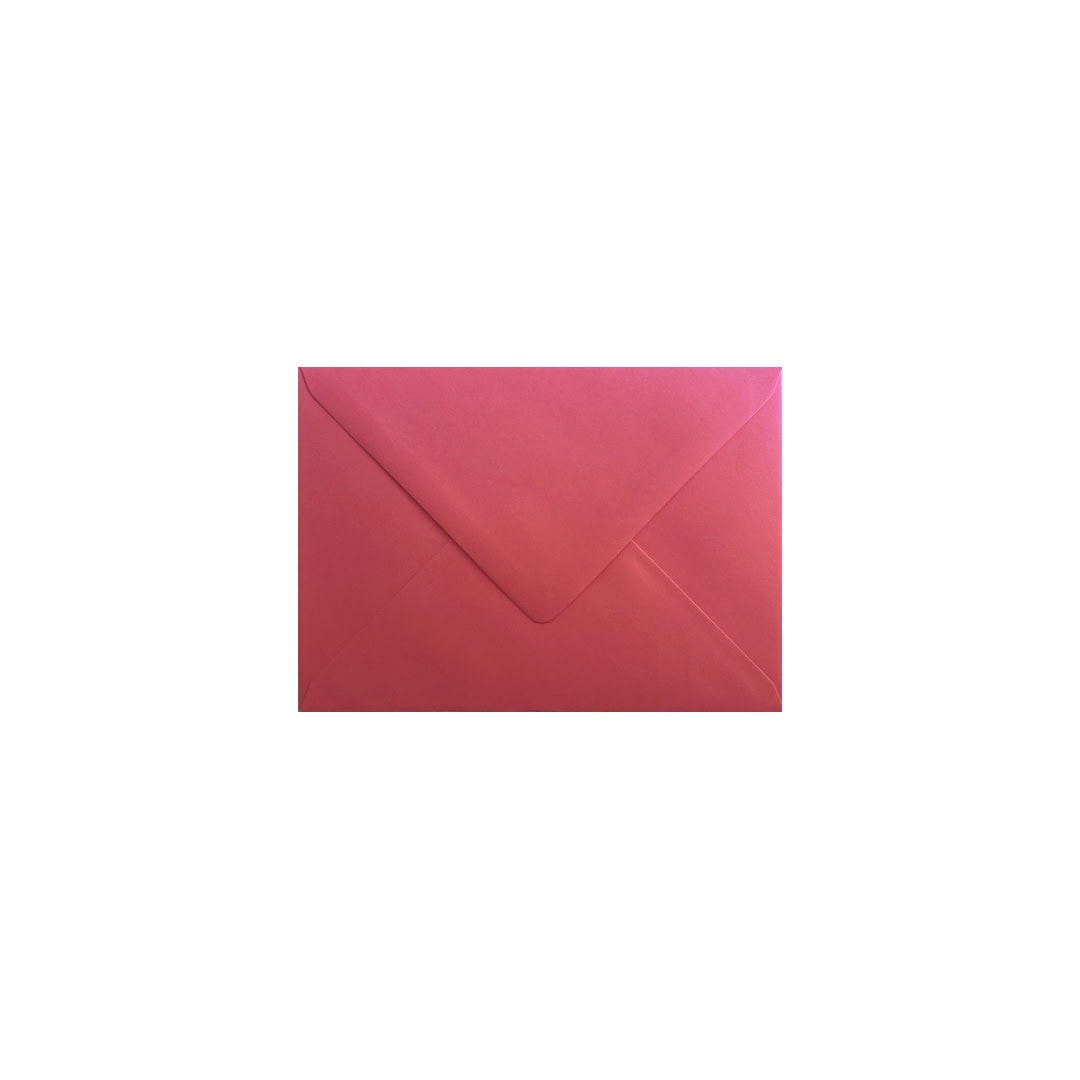 Bright Pink 82mm x 113mm C7 Envelope. Gummed. 120gsm V-Flap.