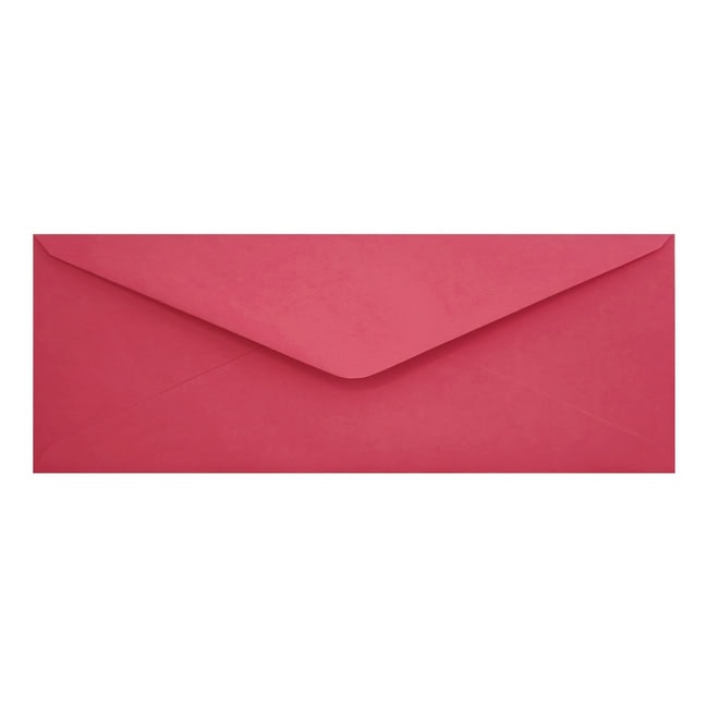 Clariana Bright Pink Envelope Letterbox Closed