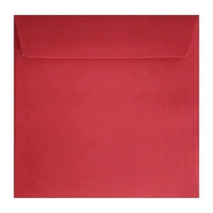 Clariana Bright Red Envelope 220mm Square Wallet Ratio