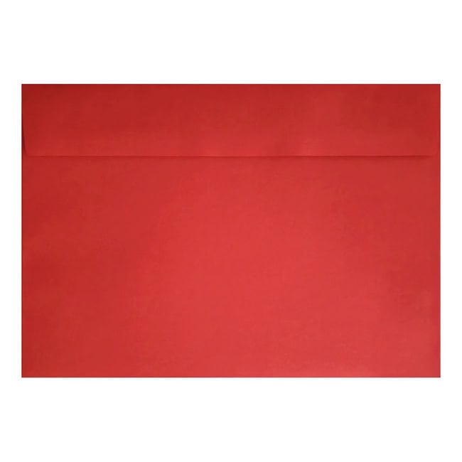 Clariana Bright Red Envelope C6 Wallet Closed