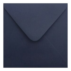 Clariana Dark Blue Envelope 130mm Square Closed