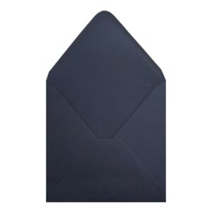 Clariana Dark Blue Envelope 130mm Square Open