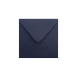 Clariana Dark Blue Envelope 130mm Square Ratio