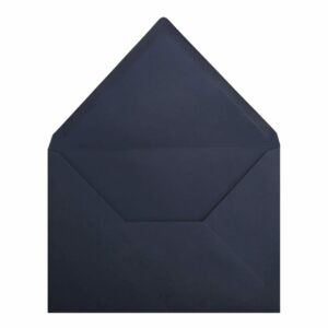 Clariana Dark Blue Envelope C5 Open