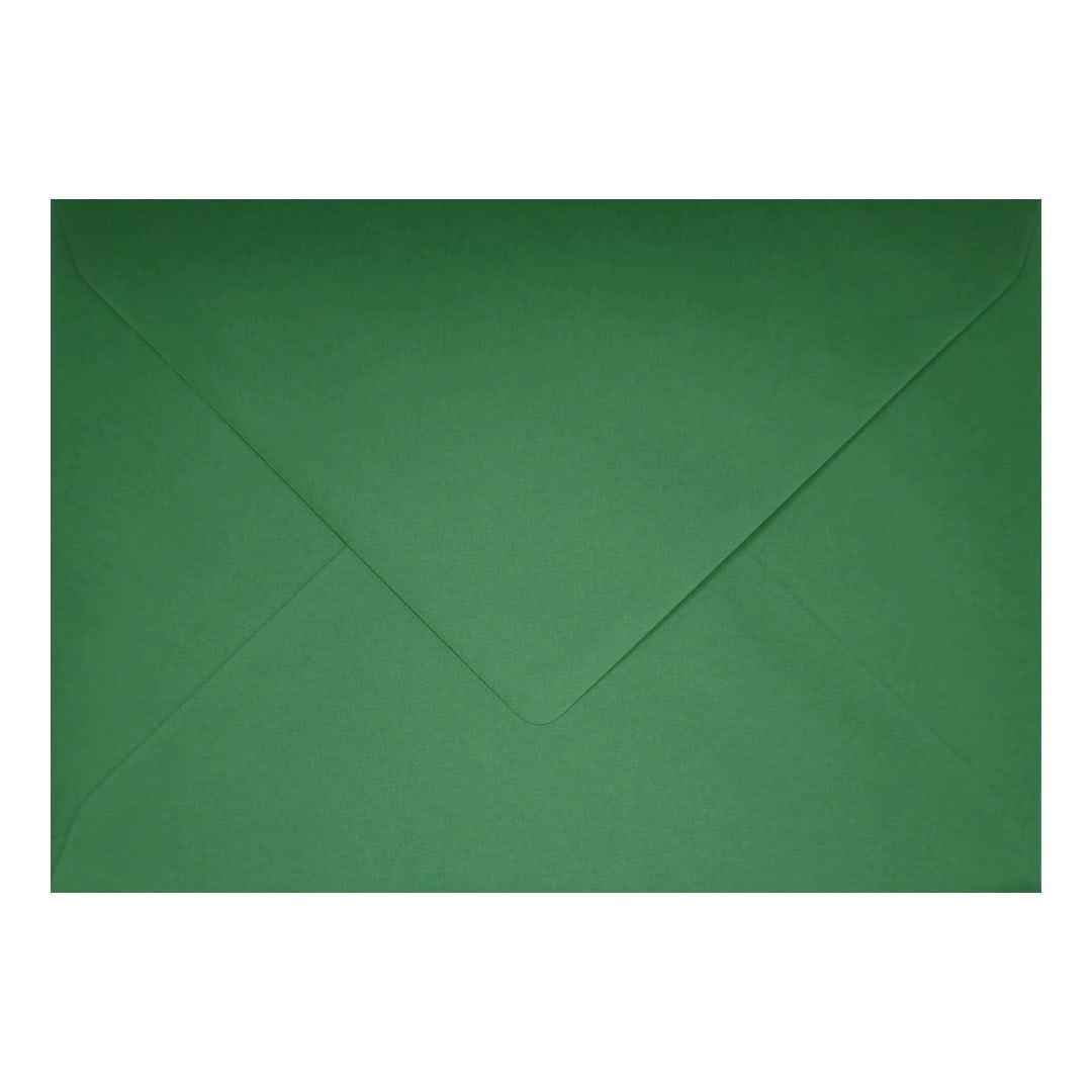 Dark Green 162mm x 229mm C5 Envelope. Gummed. 120gsm V-Flap.