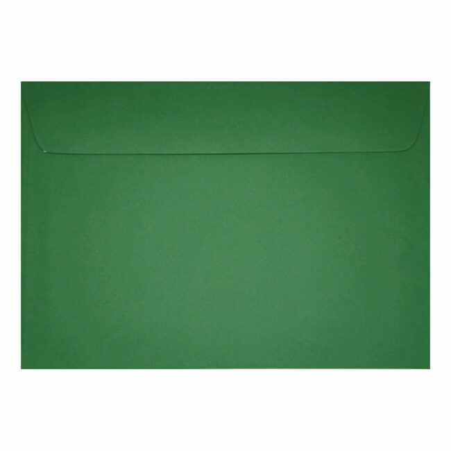 Clariana Dark Green Envelope C5 Wallet Closed