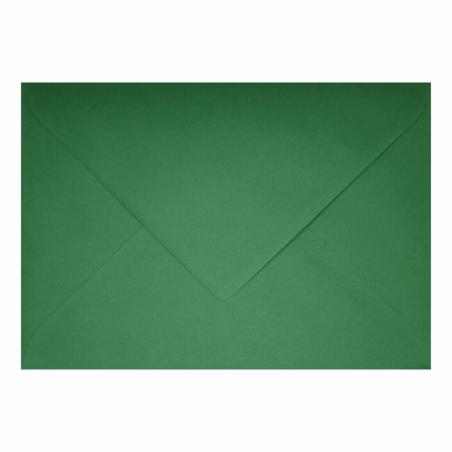 Clariana Dark Green Envelope C7 Closed