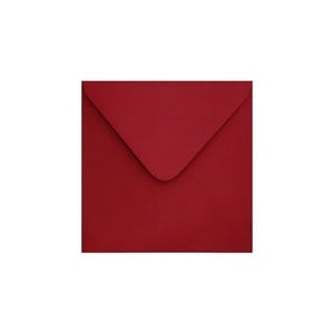Clariana Dark Red Envelope 130mm Square Ratio
