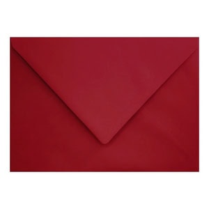 Clariana Dark Red Envelope C5 Ratio