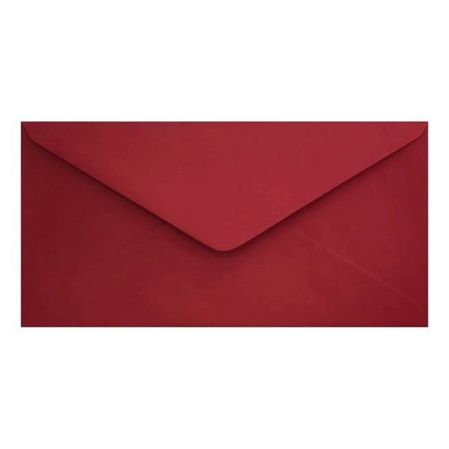 Clariana Dark Red Envelope Dl Closed