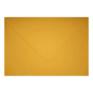 Clariana Dark Yellow Envelope 5x7 Closed