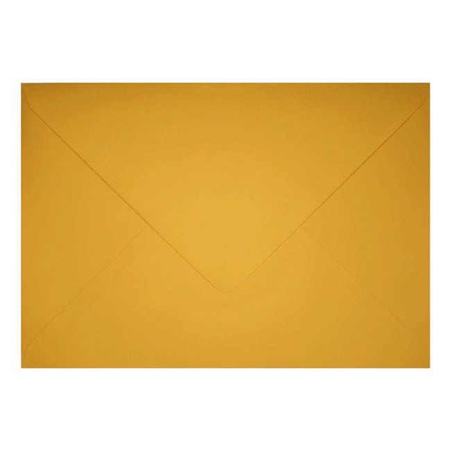 Clariana Dark Yellow Envelope 5x7 Closed