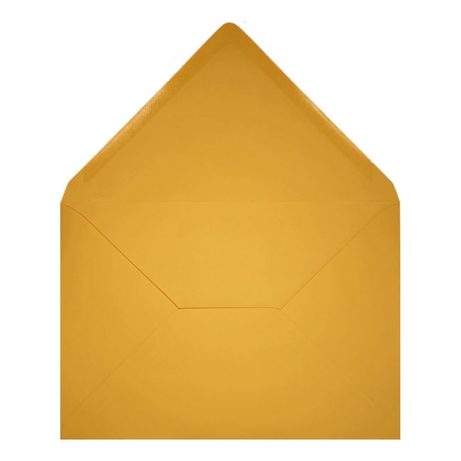 Clariana Dark Yellow Envelope Bc Open