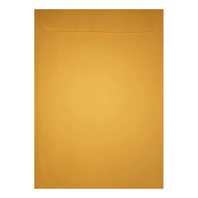 Clariana Dark Yellow Envelope C4 Pocket Closed