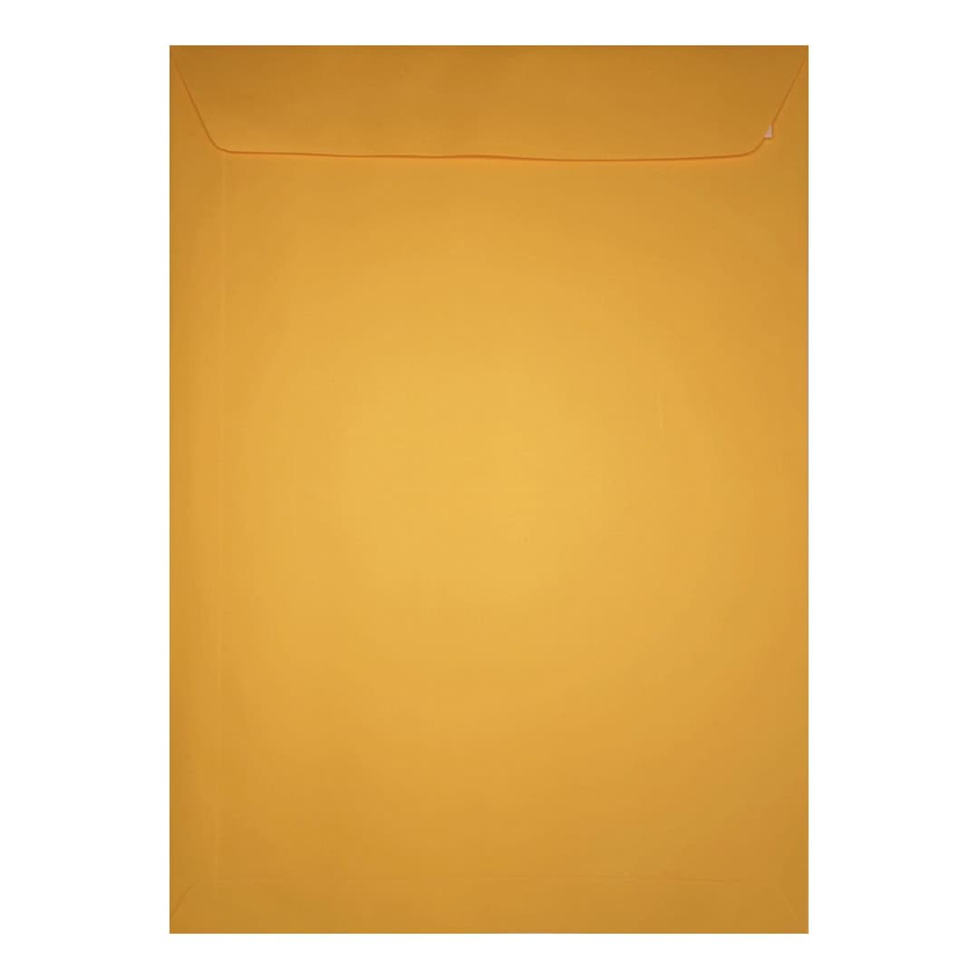 Dark Yellow 324mm x 229mm C4 Envelope. Peel/Seal. 120gsm Pocket Flap.