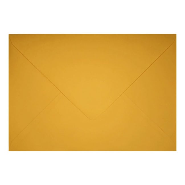 Clariana Dark Yellow Envelope C7 Closed