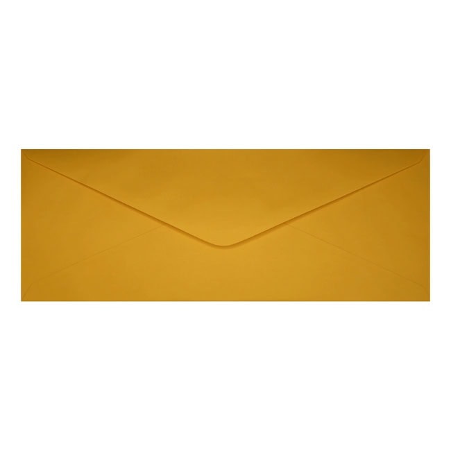 Clariana Dark Yellow Envelope Letterbox Closed