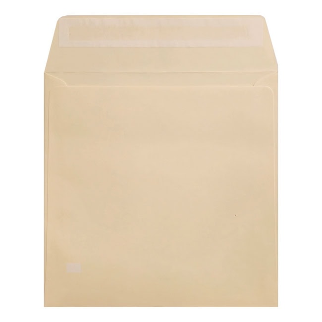 Clariana Magnolia Envelope 220mm Square Wallet Open