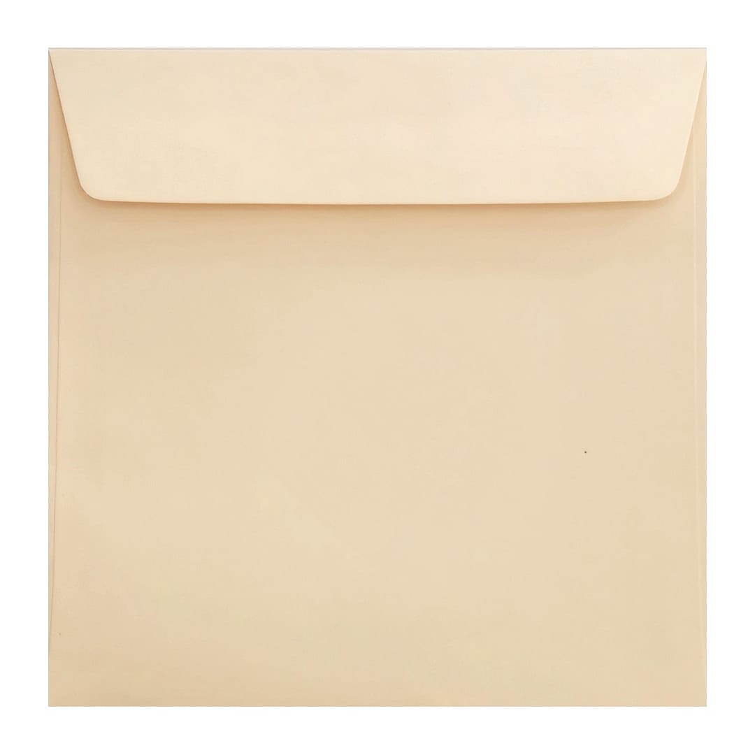 Magnolia 220mm x 220mm Large Square Envelope. Peel/Seal. 120gsm Wallet Flap.