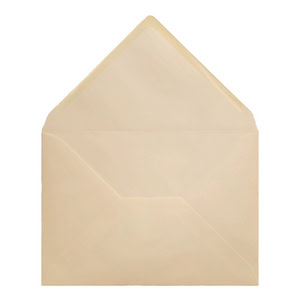 Clariana Magnolia Envelope C6 Open