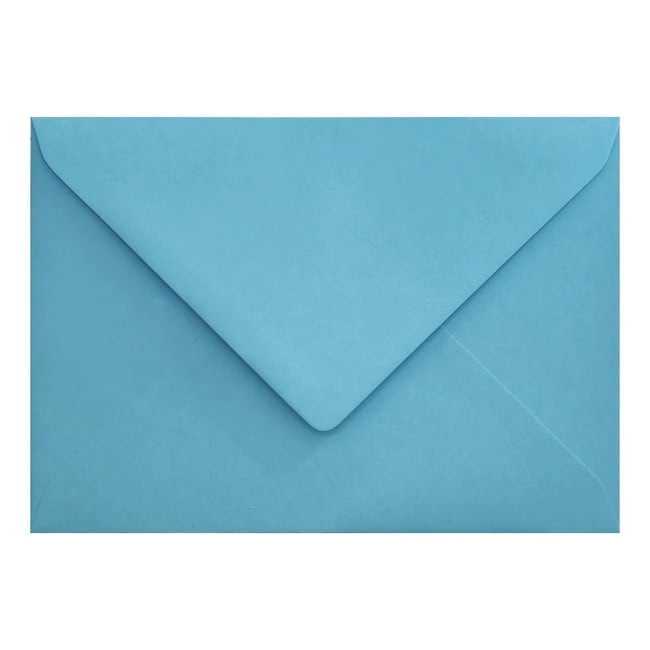 Clariana Mid Blue Envelope B6 Closed