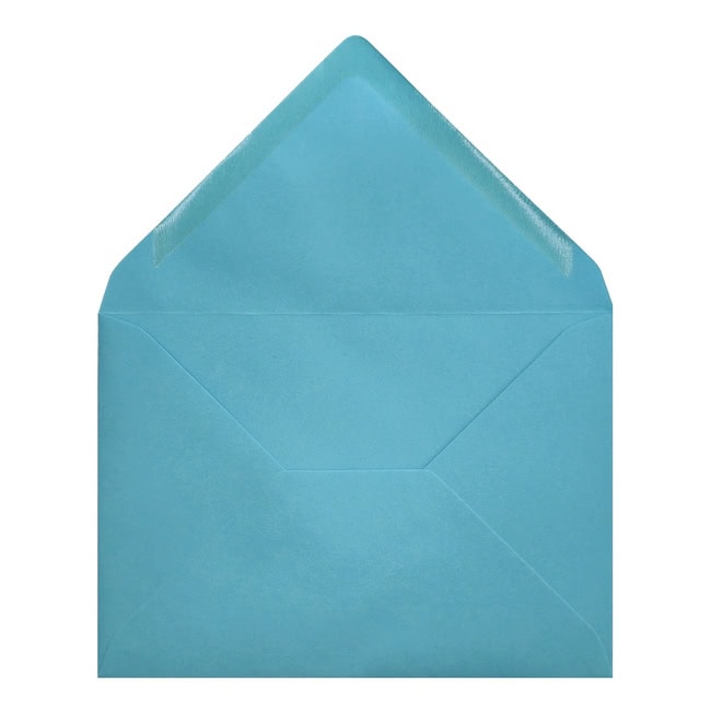 Clariana Mid Blue Envelope B6 Open