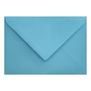 Clariana Mid Blue Envelope C7 Closed