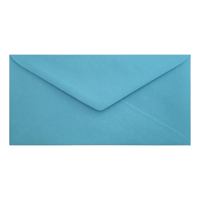 Clariana Mid Blue Envelope Dl Closed
