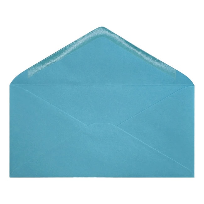 Clariana Mid Blue Envelope Dl Open