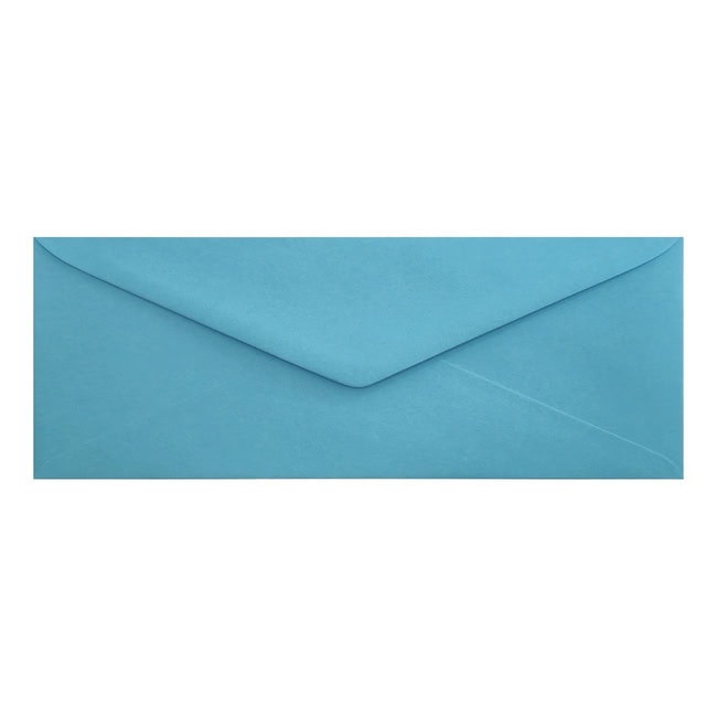 Clariana Mid Blue Envelope Letterbox Closed