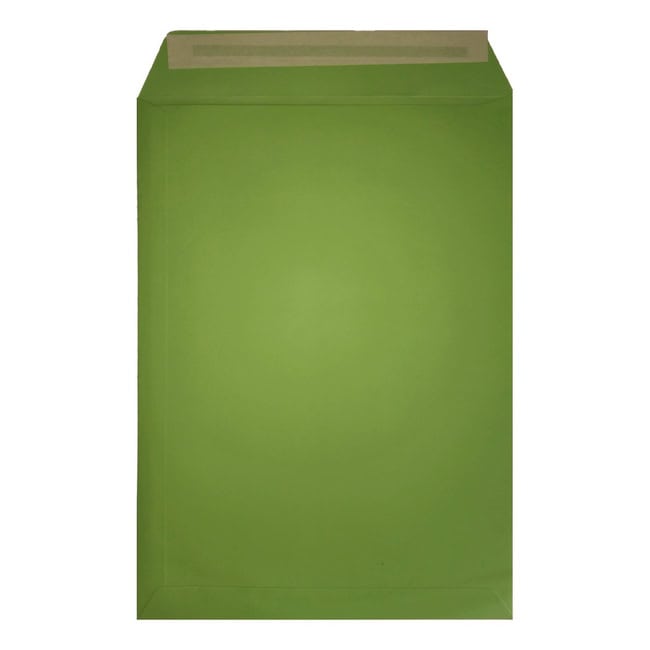Clariana Mid Green Envelope C4 Pocket Open