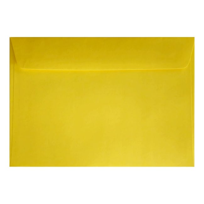 Clariana Mid Yellow Envelope C5 Wallet Closed