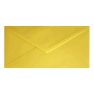 Clariana Mid Yellow Envelope Dl Closed