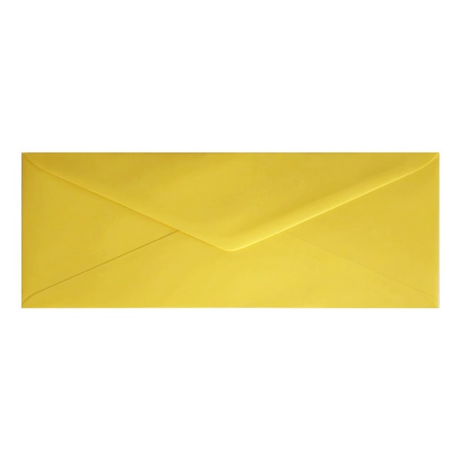 Clariana Mid Yellow Envelope Letterbox Closed