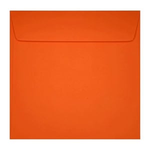Clariana Orange Envelope 220mm Square Wallet Ratio
