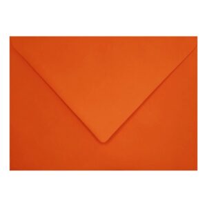 Clariana Orange Envelope 5x7 Closed