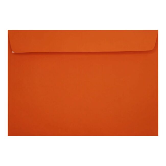Clariana Orange Envelope C5 Wallet Closed
