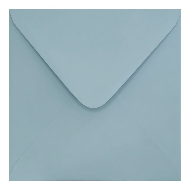 Clariana Pale Blue Envelope 130mm Square Closed