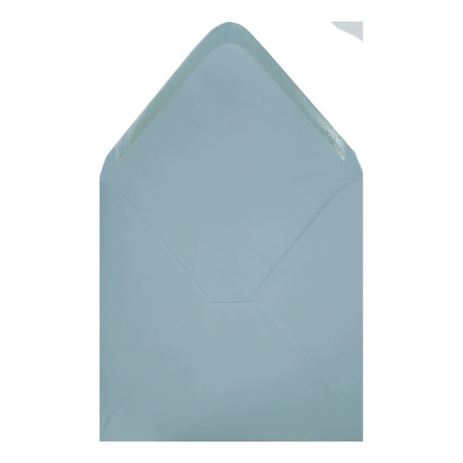 Clariana Pale Blue Envelope 130mm Square Open