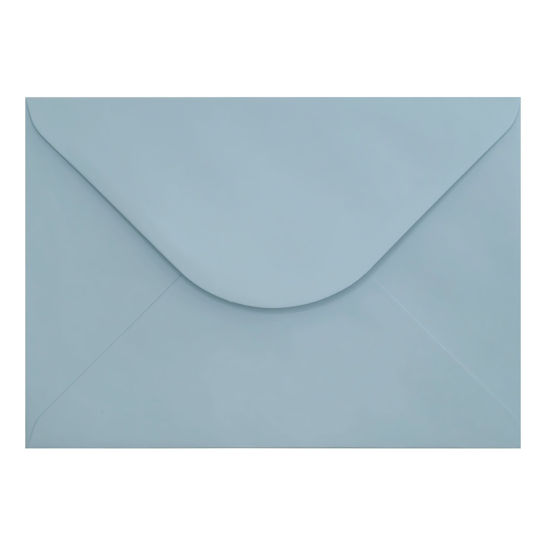 Pale Blue 162mm x 229mm C5 Envelope. Gummed. 120gsm V-Flap.