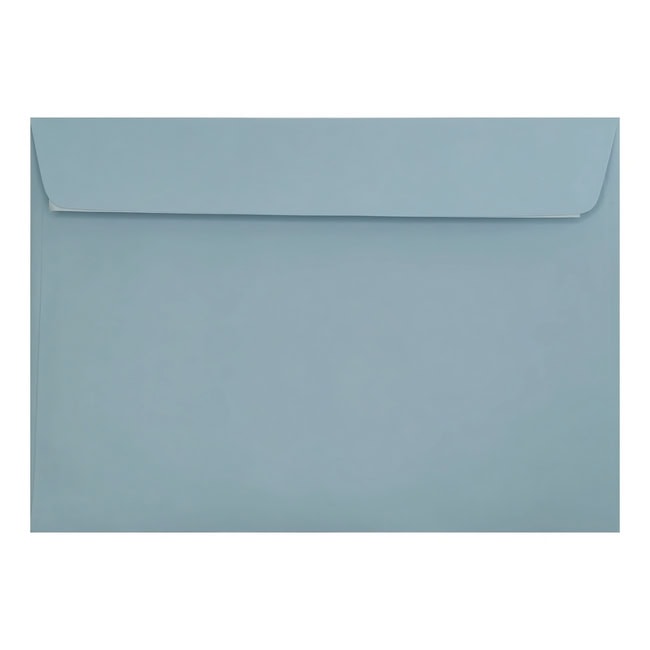 Clariana Pale Blue Envelope C5 Wallet Closed